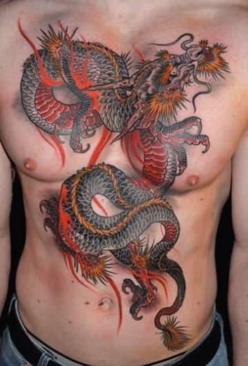 chinese dragon tattoo