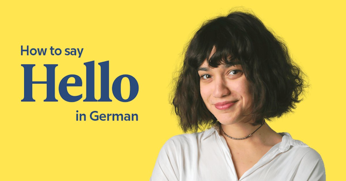 How to Translate Hello to German